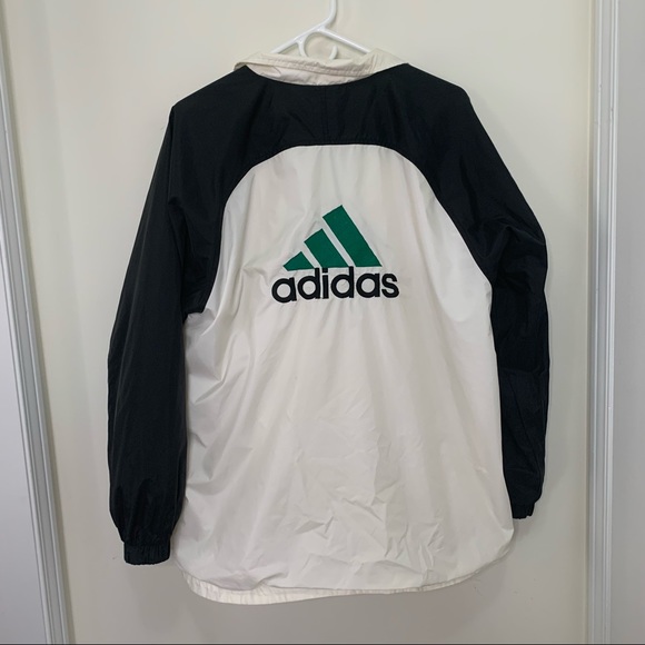 Adidas  Vintage Signature Logo 90’s Y2k  Windbreaker Size XL - Picture 2 of 12
